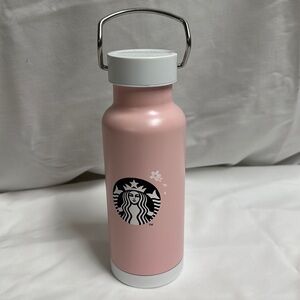 Starbucks 16 oz Pink with White Petals Cherry Blossom